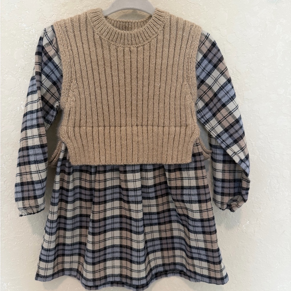 Zara Girls Sweater Dress